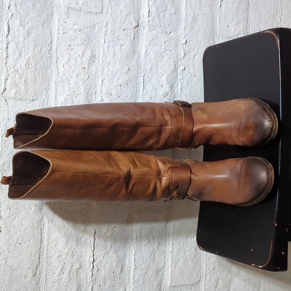 Arturo Chiang Leather Boots 8.5 - Picture 3 of 10